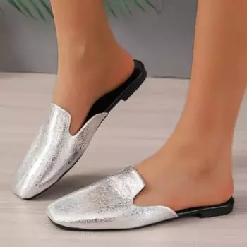 Slippers Women 2024 Summer Closed Toe Slingbacks Ladies Shoes on Sale Outdoor Female Casual Solft Sole Light Comfortable Slipper 35