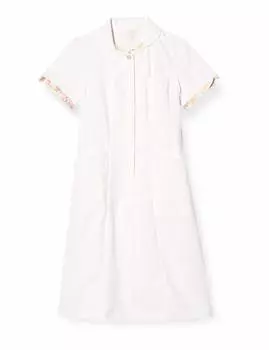 Слитное белое пальто LW401 Pink S [Laura Ashley] Женское Off-White/Amelie