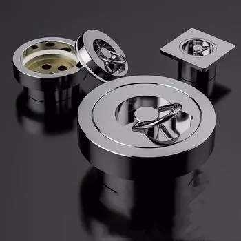 Слив для бассейна, слив для аквариума, латунь, хром, супертолстый, высокое качество, большой поток воды, слив для горячей скважины