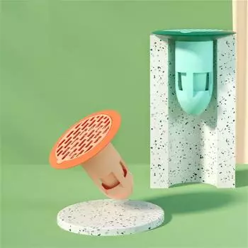 Слив для душа, круглый слив для ванны, улавливатель волос, антизапаховый фильтр для ванны, душа, кухонной раковины, основания для стирки белый