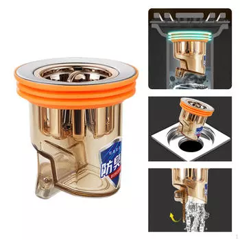 Слив в полу Душ Слив сточных вод, предотвращение засорения Канализационная система