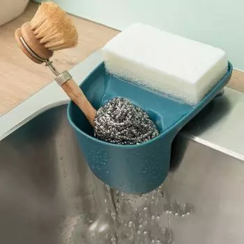 Сливная корзина для кухонной раковины розовый