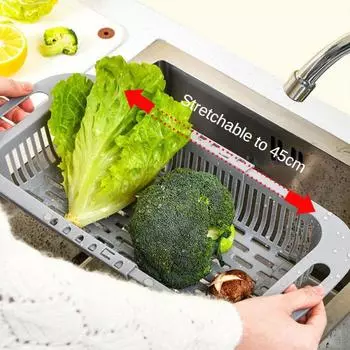Сливная корзина сушилка для посуды бытовая кухонная мойка для овощей стойка для хранения миски и палочек для еды