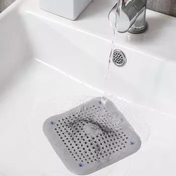 Сливная пробка для душа, пробка для улавливания волос, сито для кухонной раковины, канализационный силиконовый фильтр для ванной комнаты, пола, ванны, аксессуары для дома