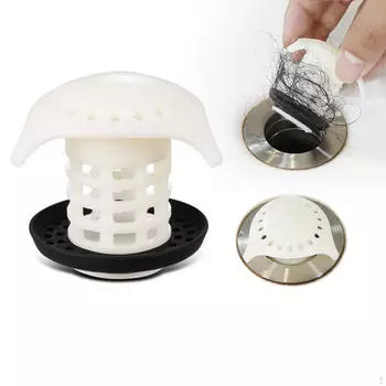 Сливная пробка для пола в ванной комнате, Предотвращает запахи, Слив для душа, Фильтр для дома, Гостиница, белый