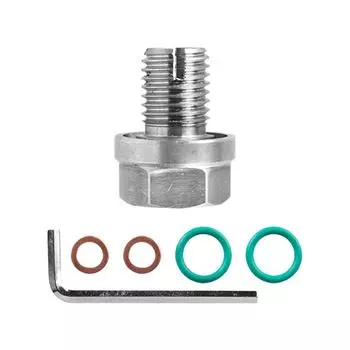 Сливная пробка из нержавеющей стали большого размера для экономии времени и денег при ремонте. Комплект для ремонта резьбы. m18.1x1.5