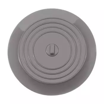 Сливная пробка Yousheng, универсальная силиконовая сливная пробка для ванны, сильное всасывание, простая в использовании сливная крышка для дома, ванной комнаты серый
