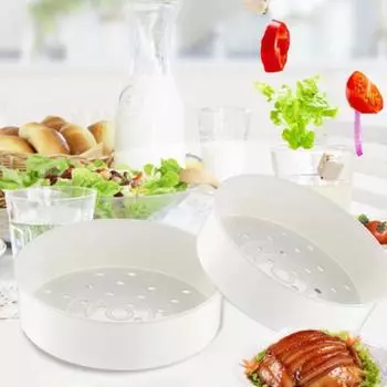 Сливная решетка для пароварки премиум-класса на 3/5 л, 2 размера, универсальные S