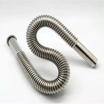 Сливная труба из нержавеющей стали для раковины, раковина для стирки, раковина для умывальника, сливная труба для раковины, дренажная труба и канализационная труба 80cm