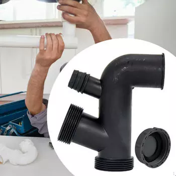 Сливная труба измельчителя отходов, перелив кухонных принадлежностей, фитинг для шланга, часть трубы