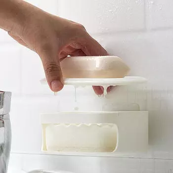 Сливной мыльница лоток Saver Case держатель для ванной раковины декоративный белый