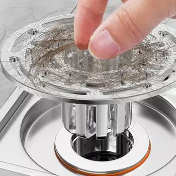Сливной сердечник для душа, сливная пробка для пола, канализационный сердечник для унитаза, защита от насекомых, крышка для сливного отверстия в полу, защита от запаха, аксессуары для ванной комнаты With cover