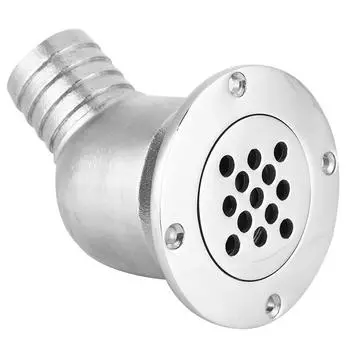 Сливной шпигат из нержавеющей стали для палубы лодки 45 градусов для замены аксессуара для яхты