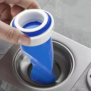 Сливной трап с защитой от запаха, силиконовый сердечник для водопроводной трубы, уплотнитель для кухни, ванной комнаты, фильтр для протечек, сливной трап
