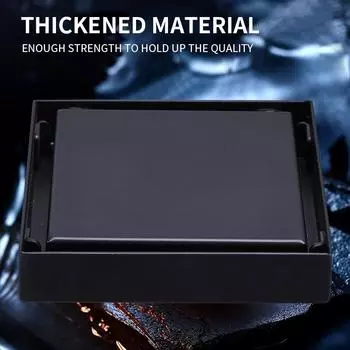 Сливы для пола 10 см квадратный слив для душа латунный сливной трап решетка для слива с фильтром для волос аксессуары для душа для ванной комнаты 811525