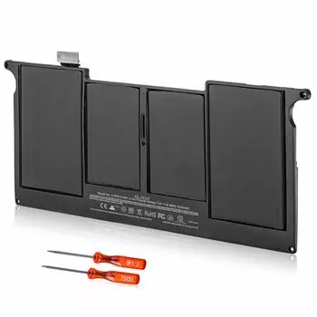 SLODA Замена для MacBook Air 11 дюймов A1495 A1406 Ноутбук ПК (А1370, А1465) [Литий-полимерный, 7,4 В, 5200 мАч]