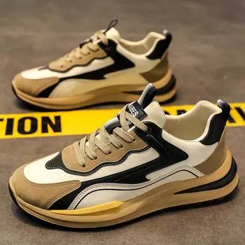 Сломанный код распродажа мужская обувь весна новая обувь Форрест Гамп дышащая беговая спортивная обувь модная универсальная обувь мужские модели увеличиваются в высоту 39 серый