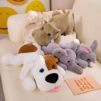 Слон Бегемот плюшевая игрушка милая собака милые мягкие чучела животных кукла подушка для девочек дети малыши подарок на день рождения 25cm