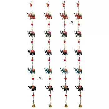 Слон настенный подвесной светильник фен-шуй главная дверь настенный светильник латкан торан для пуджи садовый зал украшение дома для дома