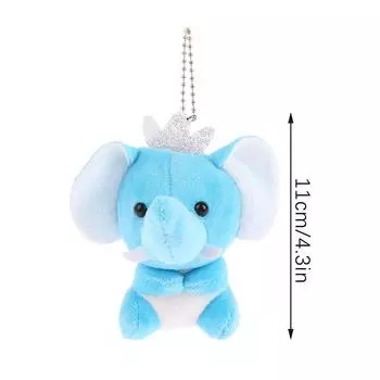Слон плюшевая игрушка милое животное кулон мягкая кукла брелок сумка брелок декор