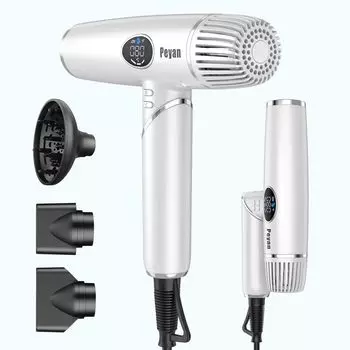 Slopehill складной большой воздушный быстрый отрицательный ион волос высокоскоростной HD автоматическая очистка магнитный для ультра низкого 4 уровня воздуха 3 уровня скорости ветра