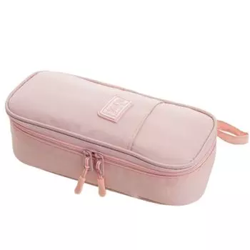 Слот для ручки Студенческая сумка для ручек Сетчатый карман Сумка для хранения канцелярских принадлежностей Холщовые пеналы Мальчик