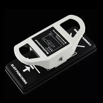 Slot Hole Punch Puncher Heavy Duty 2 in 1 Manual Corner Trimmer Double Use for Photo Business R5 without location