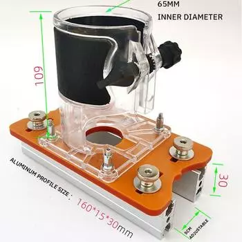 Slotting Plate Tool Connection Piece Fastener Slotting Device Cabinet Wardrobe Furniture Stealth Slotted Plate Transparent Cover