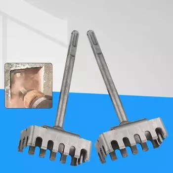 Slotting Quick Square Punching Machine Cable Tray Electric Wall Hole Opener Home Decoration серебряный