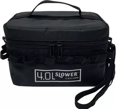 SLOWER Outdoor Soft Cooler Box Infused Bag Cooler Bag Soft Cooler Cascade Liter Military Black SOFT COOLER Cascade SLW311 4.0 4.0L