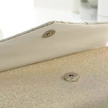 Сложенное платье-мессенджер для маленькой девочки, модное вечернее платье, вечерняя сумка высокого класса для ужина 25*12.5*6.5 светло-серый