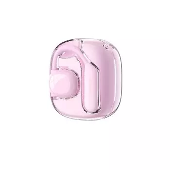 SLuB Air Conduction Bluetooth Wireless OWS Открытая проводимость Левый и правый раздельный HiFi звук Совместимость с наушниками, Гарнитура 5.3, Тип, вкладыши, розовый