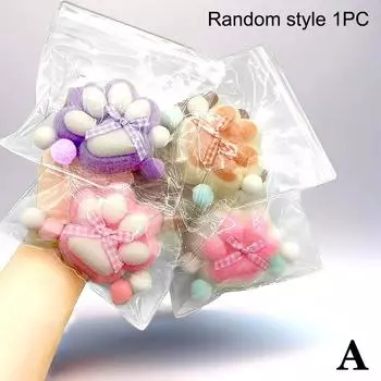 Случайный стиль 1 шт. сжимаемые игрушки для кошек с лапками мягкие расслабляющие игрушки щипающая кошачья лапка липкая декомпрессионная игрушка медленно отскакивающая сжимаемая игрушка