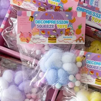 Случайный стиль 1 шт. Tpr кошачья лапка с мехом, мягкая игрушка для снятия стресса, игрушка-фиджет, мини-кавайная плюшевая кошачья лапка, силиконовая игрушка для маленькой собаки A