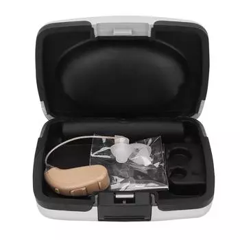 Слуховой аппарат для ухода за пожилыми людьми, портативный усилитель звука для взрослых с регулируемой громкостью