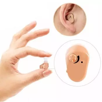 Слуховой аппарат IN Ear AXON K-83, усилитель звука, мягкие беруши, средства личной гигиены