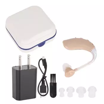 Слуховые аппараты G-25, перезаряжаемый усилитель звука для ушей, слуховой аппарат для пожилых людей, USB-кабель