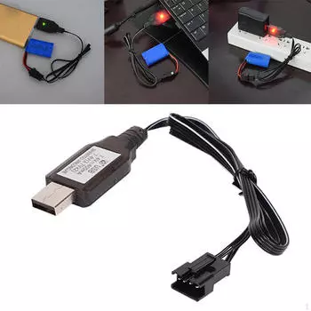 SM4P USB-кабель для зарядки 400MA Резервная батарея 4 Po