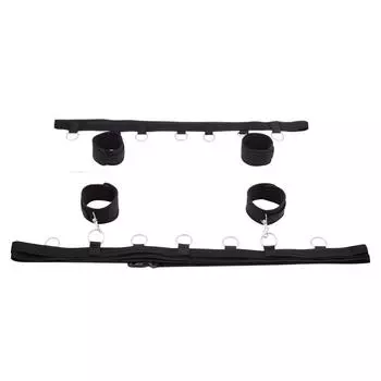 SM Тренировочный костюм для связывания кровати, ножной браслет, пояс для живота, секс-игрушки для мужчин и женщин, взрослые секс-вспомогательные принадлежности