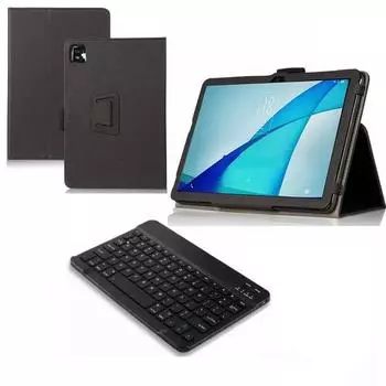см. чехол для планшета Doogee T20 Mini с диагональю 8,4 дюйма и клавиатурой. BLACK