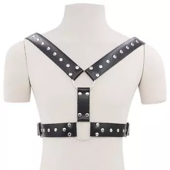 SM Cool Мужская одежда Переплетная кожаная сексуальная одежда Сценические игрушки Переплетная одежда Броня