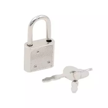 SM Открытый Тип Серебряный Маленький Замок Ключ Секс-Приспособления Секс-Связывание Реквизит Взрослые Принадлежности One Lock and Two KeysA