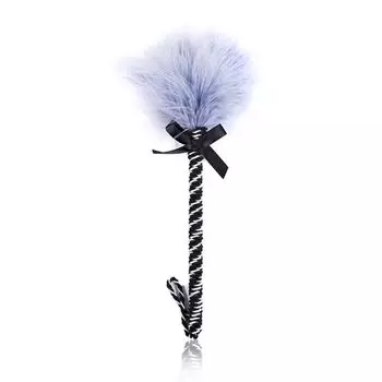 SM перо SM для эротических взрослых товары для взрослых MUGEN (Mugen) [Популярные товары, палочка, щекотка, перо, щекотка] Серый, сексуальный, перо, пушистый,