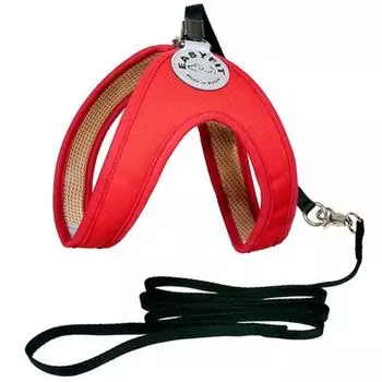 SM Pet Easy Fit Harness XL+ Поводок 125 см, Красный, 1 шт.