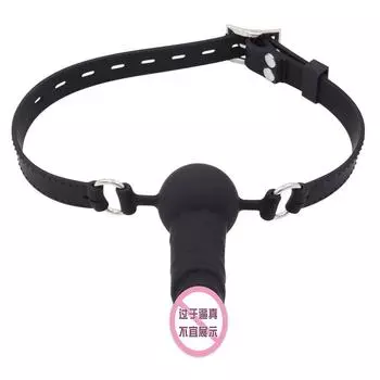 SM Силиконовые дилдо Шариковый кляп Глубокая глотка Пенис Рот Шарик Секс-игрушки Взрослые секс-товары Мужские и женские рабы Обучение связыванию Leather Belt