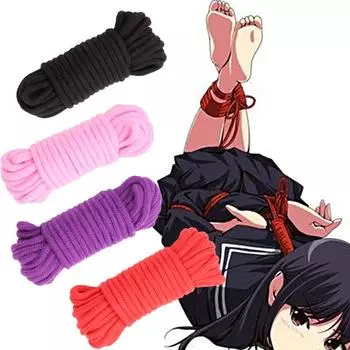 SM Взрослые хлопковые веревочные ограничители для рук и ног – женские, 5-10 м 5m