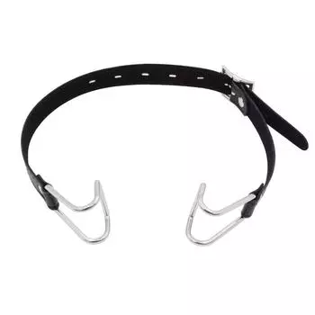 SM Женский раб и двигатель пыток крючок для рта сексуальная пробка для рта шарик чашка для рта игрушка для взрослых секс-товар тренировочный реквизит с тяжелым вкусом BlackWithout Lock