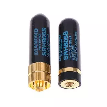 Sma-M/Sma-F двухдиапазонная антенна УВЧ + УВЧ SRH805S рация для Baofeng/Yaesu B