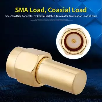 SMA Male Connector RF Coaxial Согласованный терминатор Оконечная нагрузка 50 Ом 2 Вт Оконечная нагрузка RF Коаксиальная нагрузка Терминатор SMA