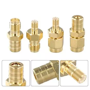 SMA Set DAB+ Antenna SMA HF Adapter Antenna Adapter Converter Set Converter Set Car Antenna Adapters CHINA